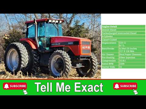 AGCO Allis 9815 Tractor | AGCO Allis 9815 Specifications | AGCO Allis 9815 HorsePower, HP