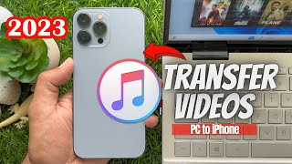 How to Transfer Videos from PC to iPhone Using iTunes (2023)