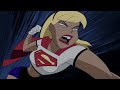 Supergirl All Fight Scenes Justice League Unlimited