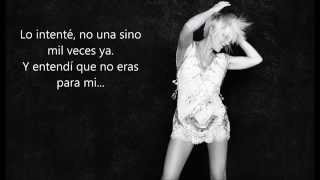 Quiero Llorar - Ana Torroja (Lyrics)