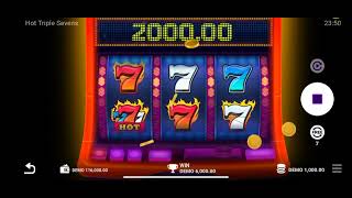HOT TRIPLE SEVENS ( Good Slot)