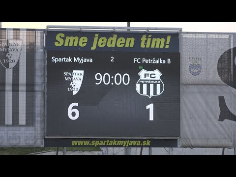Spartak Myjava - FC Petržalka 1. kolo 3. ligy západ