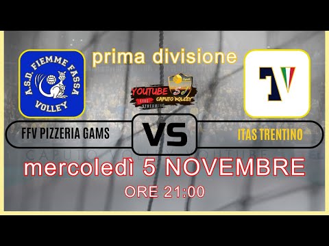 prima divisione maschile pizzeria Gams vs Itas Trentino