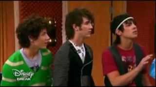Funny Jonas Brothers + Hannah Montana moments.
