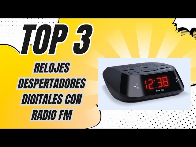 Vídeo relacionado con Metronic 477003 - Radio Despertador Digital con Reloj LED Rojo, pequeño, Compacto, con función Doble Alarma, Sleep/Snooze y sintonizador Radio FM con Memoria para 10 emisoras