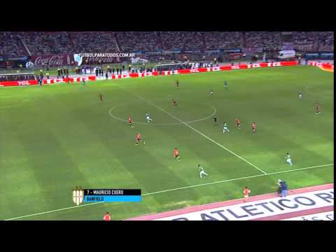 Gol de Mauricio Cuero  River Plate 2-1 Banfield