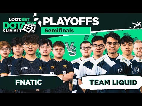Fnatic vs Team Liquid Game 1 - Dota Summit 12: Semifinals