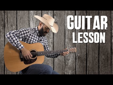 Country & Bluegrass Rhythm Fill Riffs in D - Easy Guitar Lesson