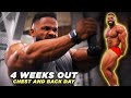 Chest and Back Day | 4 Weeks Out North Americans