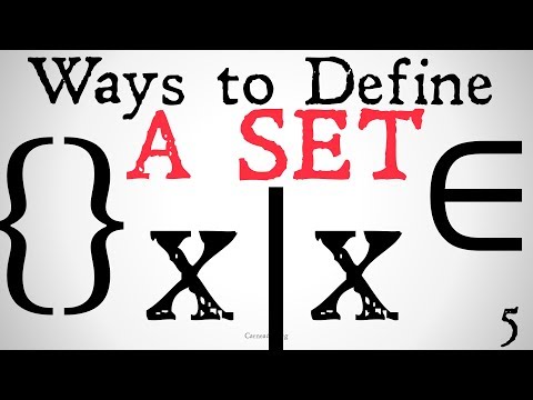 Ways to Define a Set (Axiomatic Set Theory)