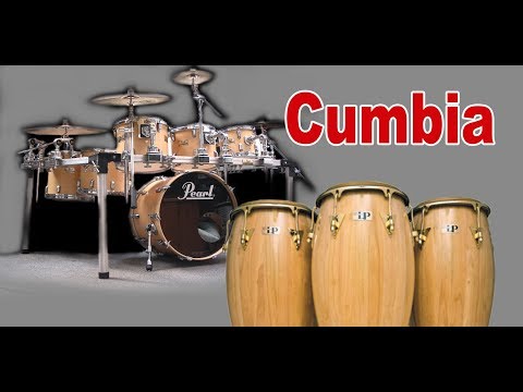Cumbia tropical 100 bpm Bateria y una conga