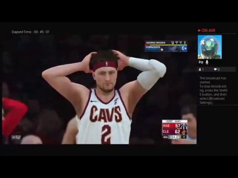 NBA 2K18 Eastern Conference Finals vs Wizards
