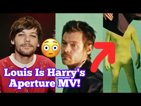Louis In Harry's Aperture MV 😳 Larry Stylinson 