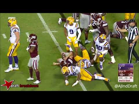 Nick Fitzgerald (Miss St QB) vs LSU - 2017