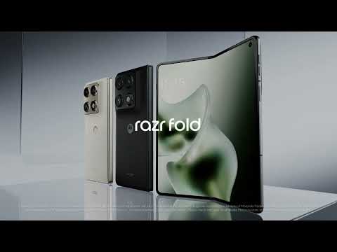 SIMフリー】motorola razr fold PANTONE Lily White (リリーホワイト