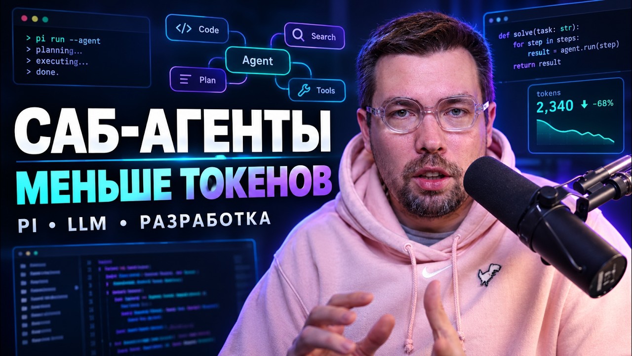 Саб-агенты в разработке. Ускоряемся и экономим токены.