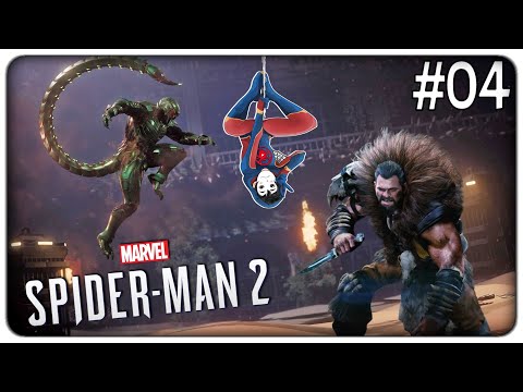 SCONTRO TRA KRAVEN E SCORPION NELLA BASE SEGRETA DEI CACCIATORI | Spider-Man 2 - ep.04
