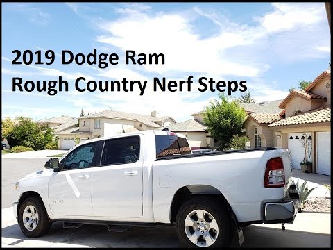 2019 Dodge Ram Rough Country Nerf Steps