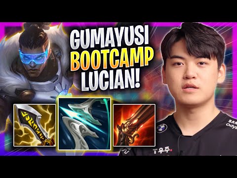 GUMAYUSI CRAZY GAME WITH LUCIAN! - T1 Gumayusi Plays Lucian ADC vs Xayah! | Bootcamp 2023
