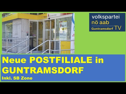Postfiliale GUNTRAMSDORF - neue SB ZONE