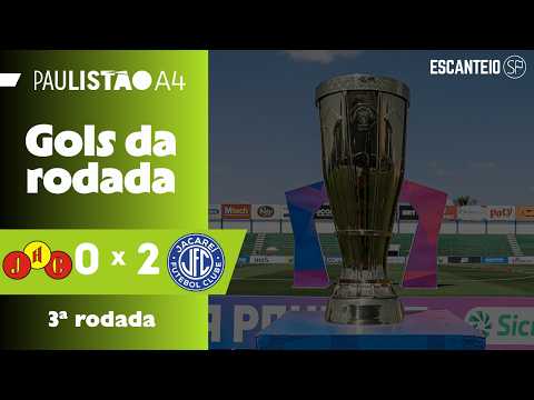 JACAREÍ VENCE A PRIMEIRA | Jabaquara 0 x 2 Jacareí | Gols do Paulistão Série A4 2026