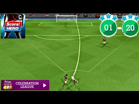 Score! Hero - CELEBRATION LEAGUE Event - Level 1-20 - Walkthrough - Last Level 3 Stars