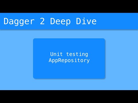 Dagger 2 Deep Dive (14/55) - Unit Testing AppRepository