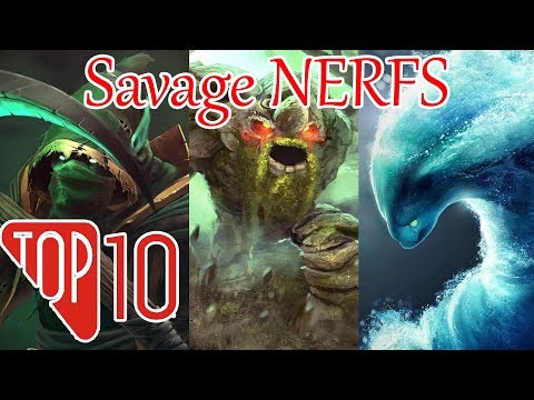 TOP 10 savage nerfs of Patch 7.07