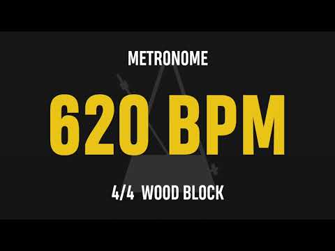 620 BPM 4/4 - Best Metronome (Sound : Wood block)