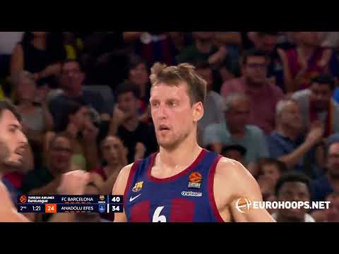 FC Barcelona-Anadolu Efes Istanbul 91-74: Jan Vesely (16 points)