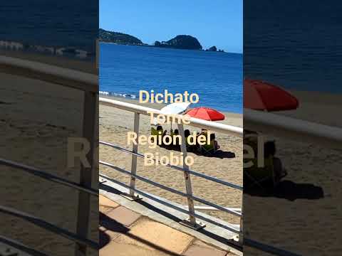 playa dichato tome region del biobio