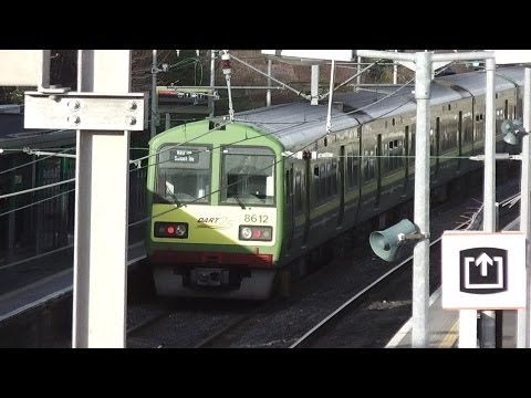 DART Train Number 8612 - Blackrock, Dublin