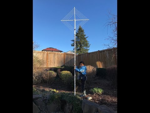 Homebrew: 40-meter Spiral Loop Antenna, Feb 17-18, 2019
