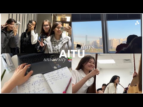 Uni diaries 02|Неделя айтушницы💻 | AITU Orchestra🎶 | Infologia teambuild 🎬|