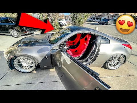 350Z RACING SEATS INSTALL + QUICK RELEASE!!!