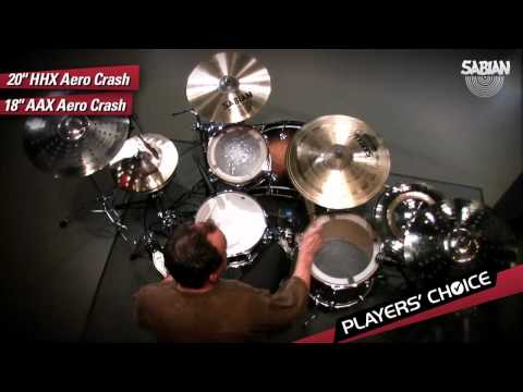 SABIAN Players' Choice - Neil Peart Demos the HHX and AAX Aero Crashes