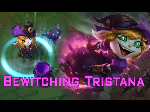 Bewitching Tristana Skin Spotlight, Gameplay - Pre-Release - League of Legends