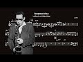 Background Music - Lee Konitz (Transcription)
