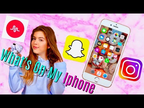 SOPHIA GRACE | WHAT'S ON MY IPHONE !?! - MY IPHONE 7 PLUS Video