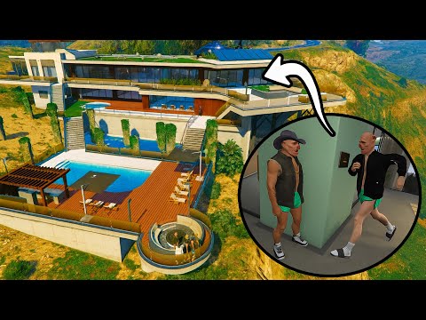 NASCONDINO NELLA MEGA VILLA DI LUSSO !!!! 🐷 GTA 5 ONLINE