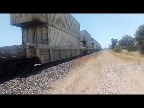 A freight train from Perth to Melbourne via penfield