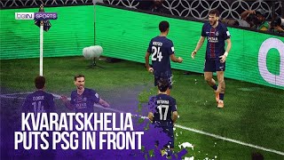 Kvaratskhelia puts PSG ahead in the Intercontinental Cup final