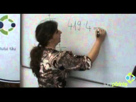 Impartirea cu rest partea a II-a