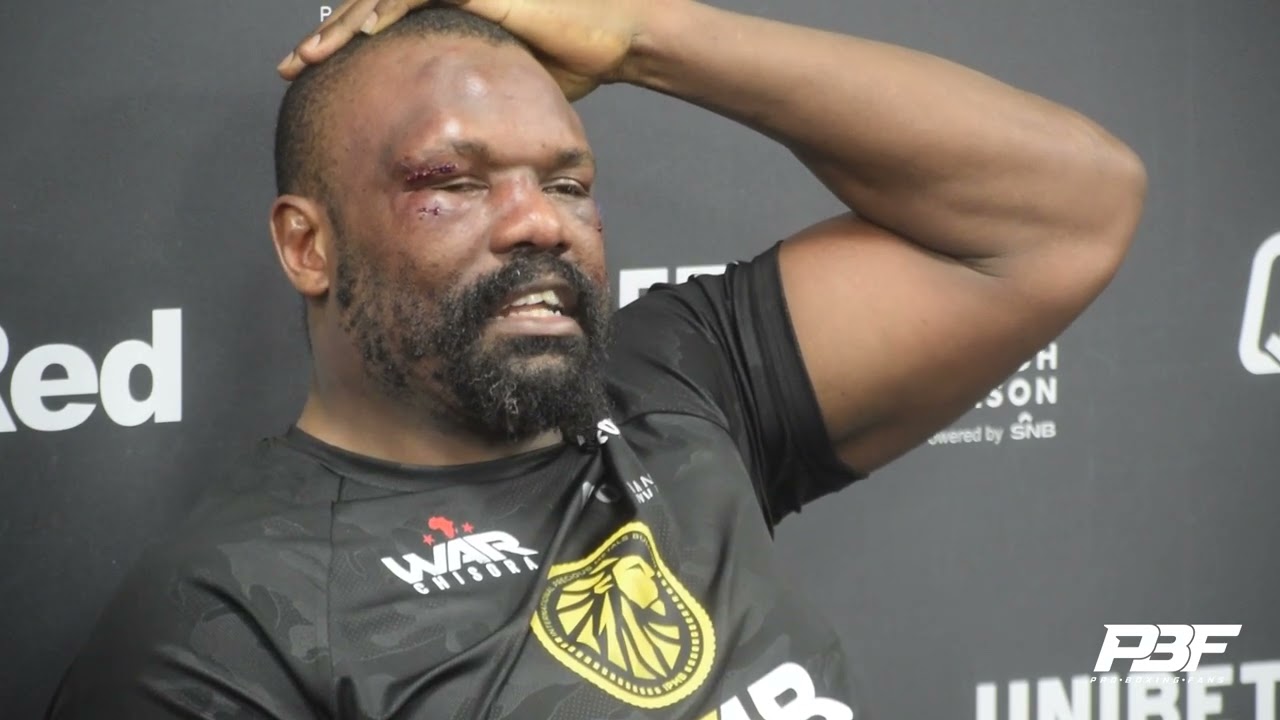 EMOTIONAL DEREK CHISORA • FULL POST-FIGHT PRESS CONFERENCE AFTER BEATING OTTO WALLIN