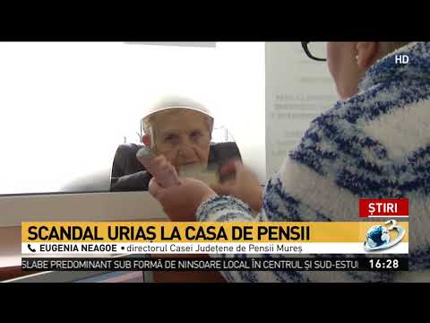 Scandal uriaș la Casa de Pensii