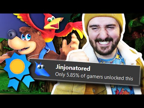 BANJO-KAZOOIE'S ACHIEVEMENTS were NOSTALGIC PERFECTION! - The Achievement Grind