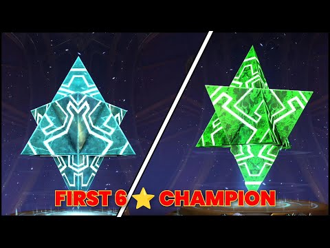 FIRST 6⭐ CHAMPION!! INSANE Crystal Opening Luck