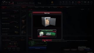 How to get a lot of Zula Points? Opening 121 Point Cases from ranked games