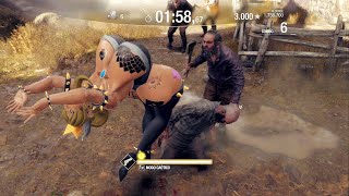 Mercenaries BOWSETTE Tattoos 2,04 m 6'8 (Ada Wong MOD) 3D POV Third Person SHOWCASE PC 1440p 60 fps