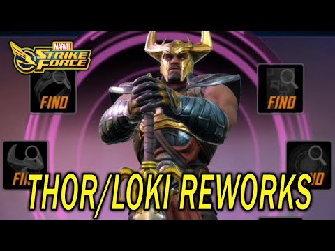 Thor/Loki Rework - Black Bolt - Sif/Heimdall Kits - MARVEL Strike Force - MSF